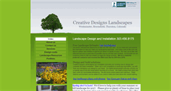 Desktop Screenshot of creativedesignsco.com